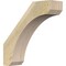 Ekena Millwork 4"W x 14"D x 14"H Legacy Rough Sawn Knee Brace, Douglas Fir BRC04X14X14LEC00RDF - alternate 1